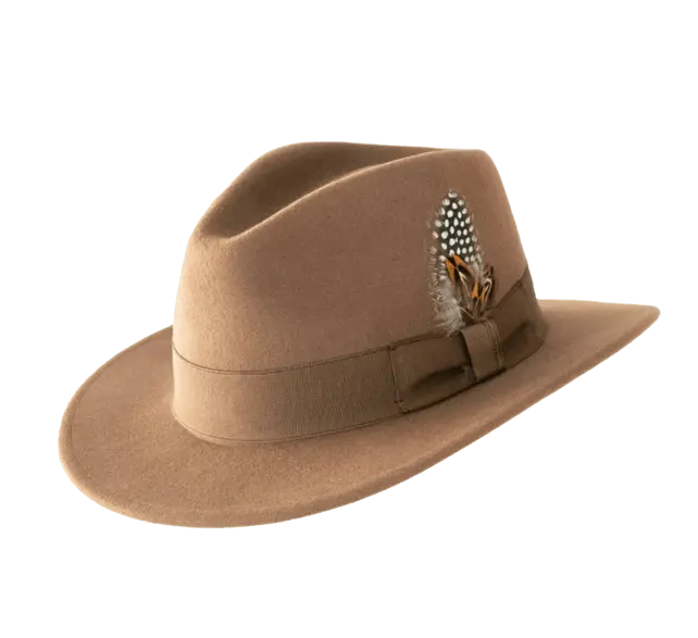 Magill Summit Fedora - Chestnut