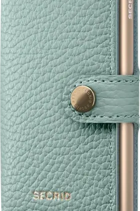 SECRID - Miniwallet- Pebble Sea Green
