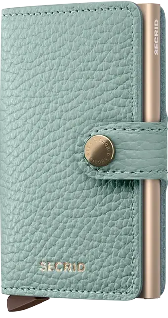 SECRID - Miniwallet- Pebble Sea Green SECRID - Miniwallet- Pebble Sea Green