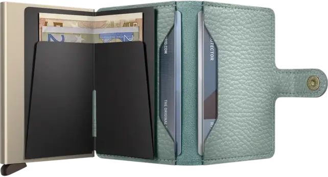 SECRID - Miniwallet- Pebble Sea Green SECRID - Miniwallet- Pebble Sea Green