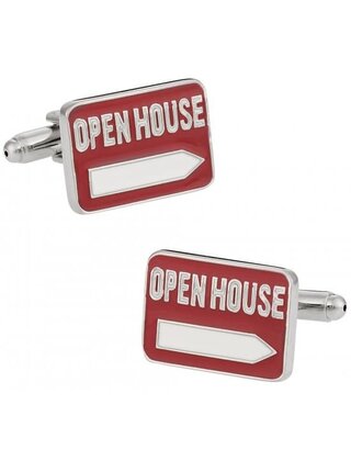 Realtor Open House Cufflinks