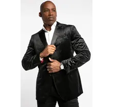 7 Downie St. Valencia Paisley Dinner Jacket - Black