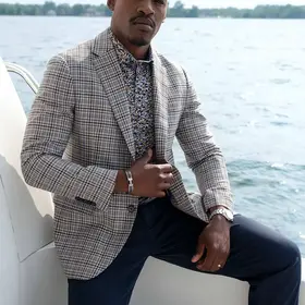 7 Downie St. Wool Sport Coat - Matthews - Beige