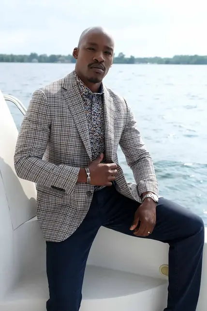 7 Downie St. Wool Sport Coat - Matthews - Beige