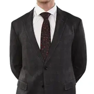 Eldorado - Shelby Plaid Stretch Sport Coat - Burgundy/Grey