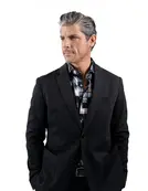 7 Downie St. Gilmore Knit Sport Coat - Black