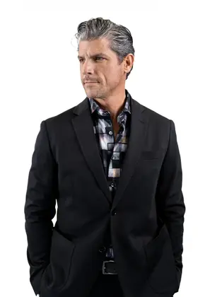 7 Downie St. Gilmore Knit Sport Coat - Black