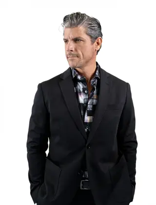 7 Downie St. Gilmore Knit Sport Coat - Black