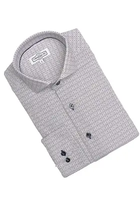 7 Downie St. Amore Pattern Dress Shirt - FWKH 1054 LS