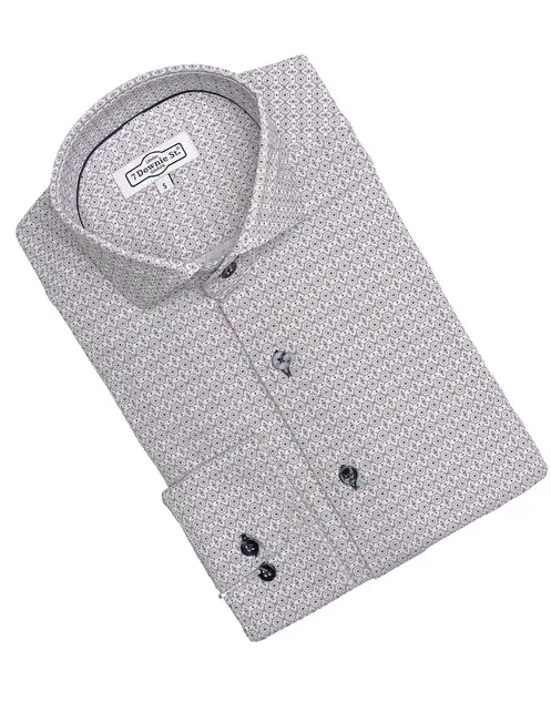 7 Downie St. Amore Pattern Dress Shirt - FWKH 1054 LS