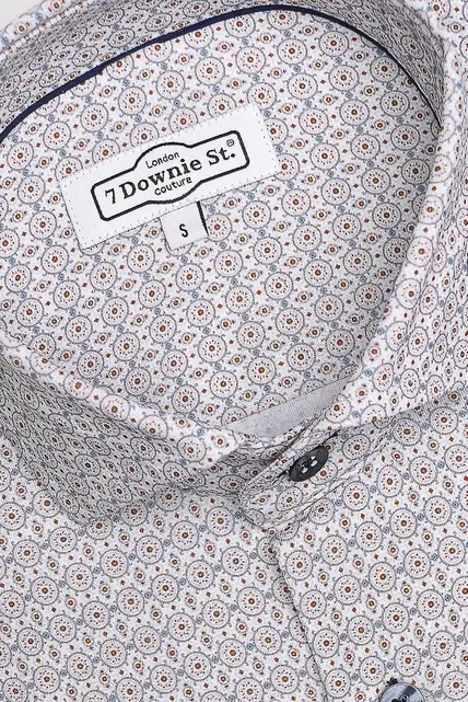 7 Downie St. Amore Pattern Dress Shirt - FWKH 1054 LS