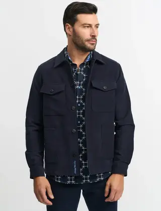 Robert Graham Rowland Jacket - Navy