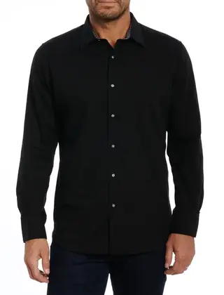 Robert Graham Highland Dress Shirt - Black