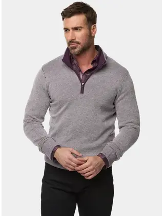 Robert Graham Shane Pullover - Dark Purple