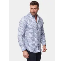 Robert Graham Long Sleeve Dress Shirt - Kano- Blue