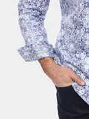 Robert Graham Long Sleeve Dress Shirt - Kano- Blue
