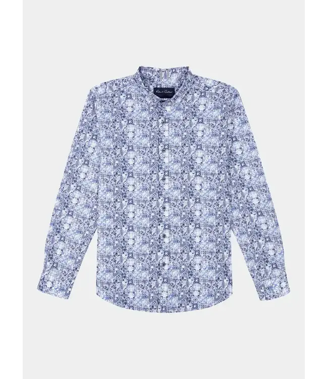 Robert Graham Robert Graham Long Sleeve Dress Shirt - Kano- Blue