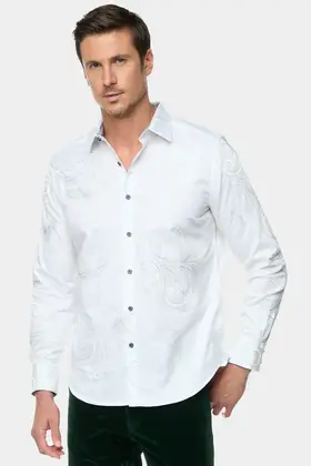 Robert Graham Simply Grand L/S Dress Shirt - White