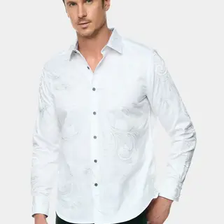 Robert Graham Simply Grand L/S Dress Shirt - White