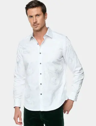 Robert Graham Simply Grand L/S Dress Shirt - White