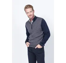 7 Downie St. 1/4 Zip Sweater - Navy