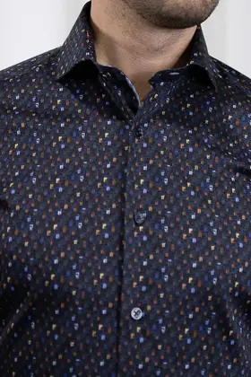 7 Downie St. Pattern Dress Shirt - FWOG 1069