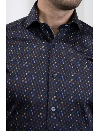 7 Downie St. Pattern Dress Shirt - FWOG 1069