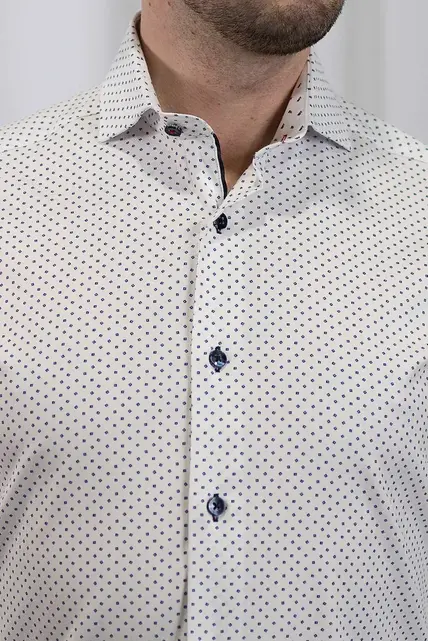 7 Downie St. Pattern Dress Shirt - FWOG 1085