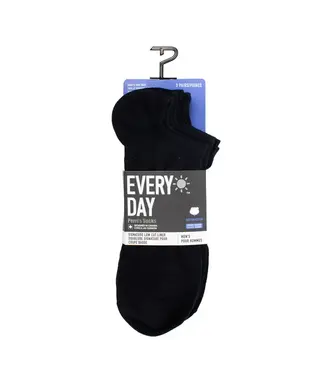 Perri’s Socks Everyday Signature Low Cut Liner - 3pk - Black