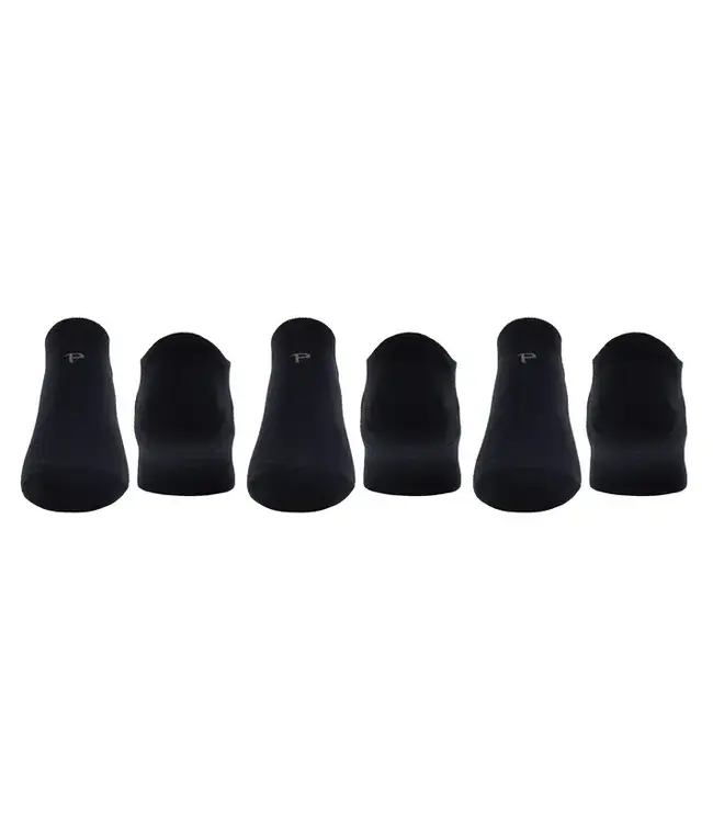 Perri’s Socks Everyday Signature Low Cut Liner - 3pk - Black