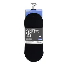 Perri’s Socks Everyday Sneaker Liner - 3Pk - Black