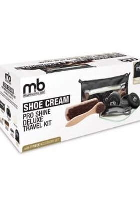 Moneysworth & Best Pro Shoe Shine Deluxe Travel Kit