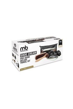 Moneysworth & Best Pro Shoe Shine Deluxe Travel Kit