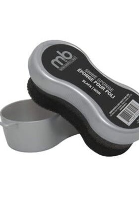 Moneysworth & Best Shoe Care Shine Sponge - Black