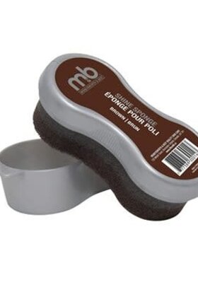 Moneysworth & Best Shoe Care Shine Sponge - Brown