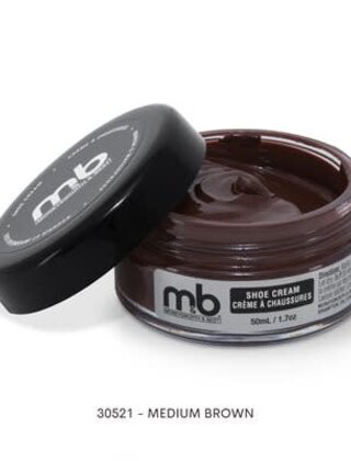 Moneysworth & Best Shoe Care Polish - Medium Brown