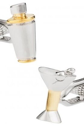 Martini Shaker Cufflinks