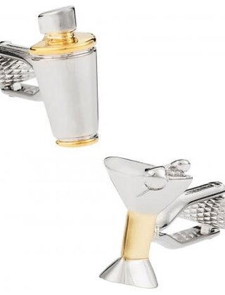 Martini Shaker Cufflinks