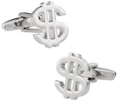 Dollar Sign Cufflinks