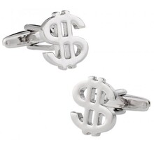 Dollar Sign Cufflinks