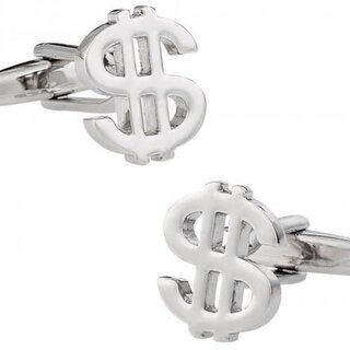 Dollar Sign Cufflinks