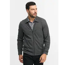 Robert Graham Dorven Full Zip Sweater- Black