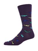 Robert Graham Classic Car Socks - Purple Robert Graham Classic Car Socks - Purple