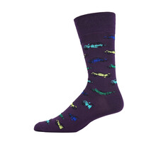 Robert Graham Classic Car Socks - Purple