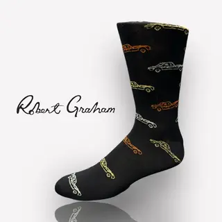 Robert Graham Car Socks - Black