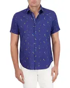 Robert Graham Short Sleeve Dress Shirt - Good Night
