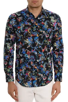 Robert Graham Dress Shirt - Electric Reef