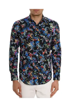 Robert Graham Dress Shirt - Electric Reef