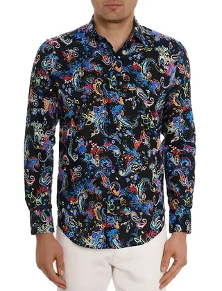 Robert Graham Dress Shirt - Electric Reef