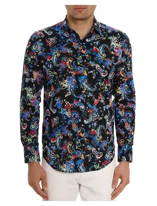 Robert Graham Dress Shirt - Electric Reef